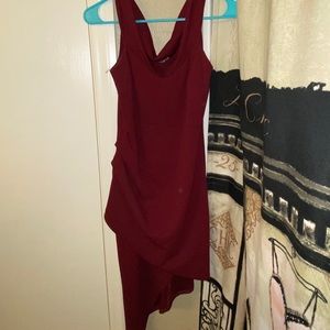 Maroon dress